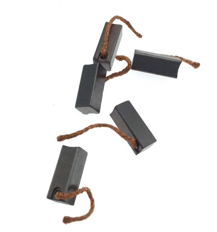 9 stuks koolborstels voor elektrische kachelventilatoren voor auto's 8 x 8 x 20mm
