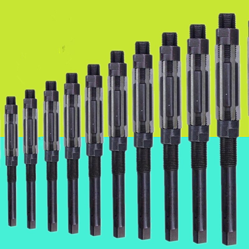8PC Verstelbare Handruimer HSS Size Bereik Legering Staal Ruimer Handruimer (6.25/6.75/7.25/ 7.75/8.5/9.25/10/10.75/11.75mm)