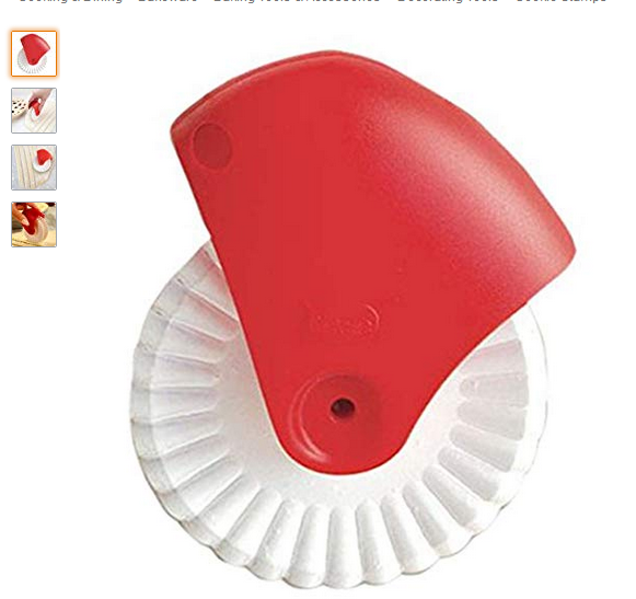 Pizza Gebak Rooster Cutter Gebak Pie Decoratie Cutter Plastic Wiel Roller UK: A