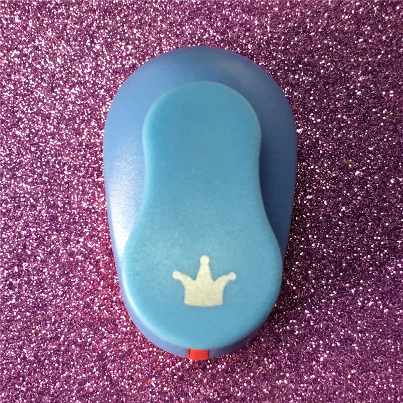 Free Ship 3/8" King Crown shaped paper cutter school craft punch perfurador scrapbooking hole punch for kids furador diy puncher