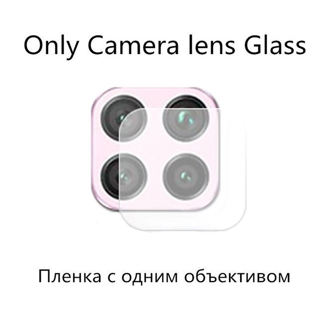 3-en-1 hauwei p 40 lite verre de caméra + étui d'airbag transparent doux pour huawei p40 lite lumière lait verre housse de protection: p40 / only 1camera glass