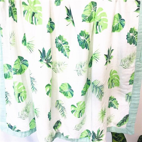 4 lager bambu muslin träd baby muslin filt vattenmelon täcke swaddle bättre än anais baby/bambu filt spädbarnssjal: Gui