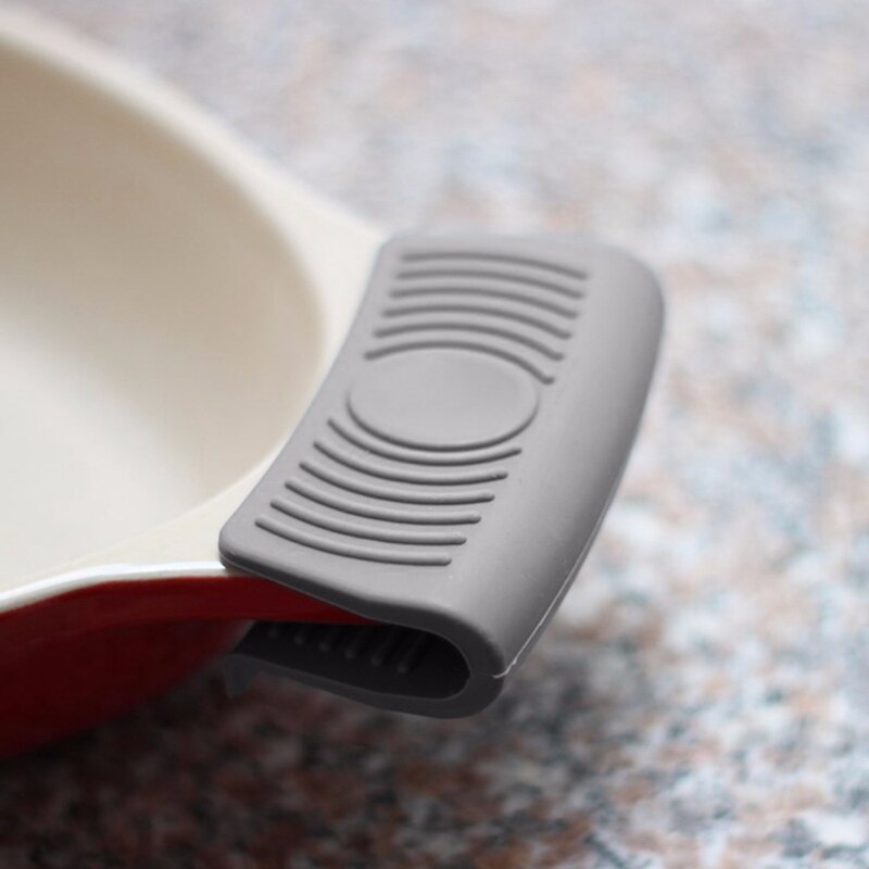 Siliconen Isolatie Ovenwant Handschoen Cerole Oor Pan Pannenlap Slip Oven Grip Anti Pot Clip Keuken accessoires