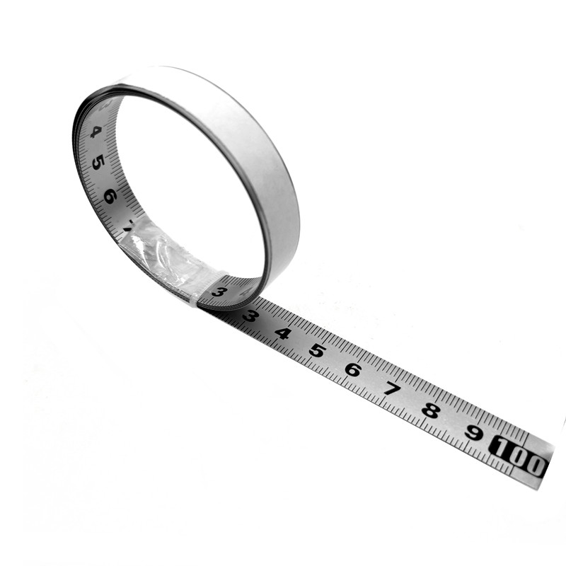 1-3M Miter Track Tape Measure Self Adhesive Metric Stainless Steel Scale Ruler For T-track Router Table Saw Woodworking Tool