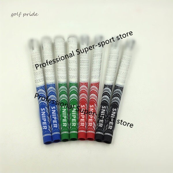 Directe Classic Whiteout Golf Grips Standaard Golfclubs Grips Rubber Katoen 13 Stks/partij 50G +-3: multicolor