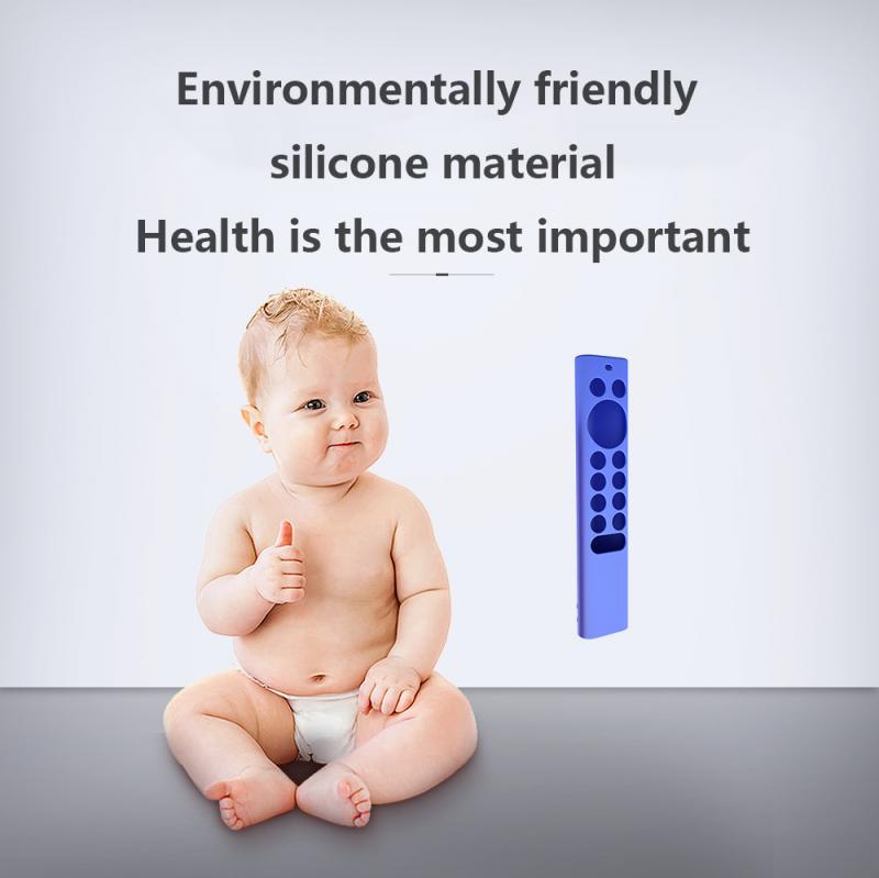 Thuis Tv Remote Silicone Beschermhoes Anti-Val Anti-Slip Schokbestendige Soft Cover Voor Nvidia Shield Tv Pro/4K Hdr Afstandsbediening
