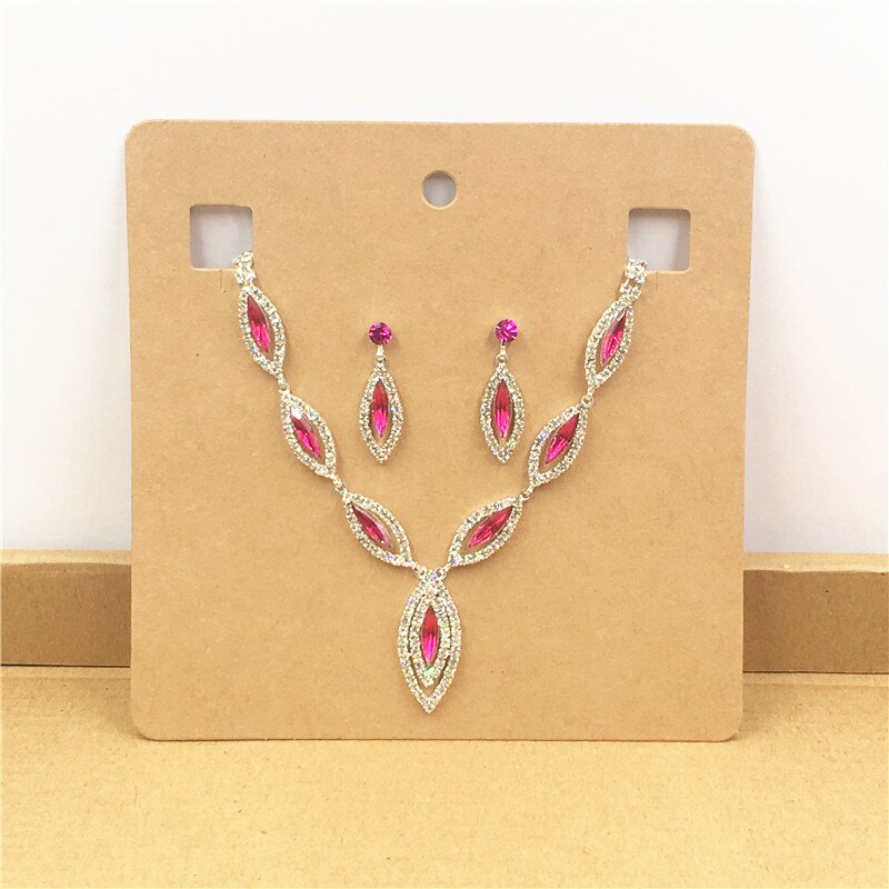 Cartón marrón de papel Kraft, 12 unidades por lote, collares y pendientes para exhibiciones de, tarjetas, joyería de , colgante, tarjeta de embalaje para exposición, 15x15cm
