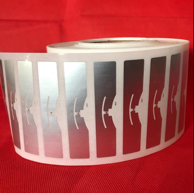 100 pcs/lot 860 ~ 960MHz 9654 elektronische label aufkleber UHF glas spezielle elektronische label RFID tag 93 * 19mm