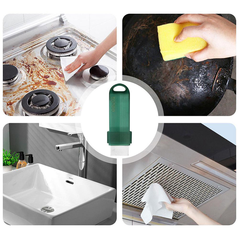 Keuken Kalkbaal Gum Kraan Schoonmaken Tool Herbruikbare Badkamer Gootsteen Borstel Schoonmaken Suppllie Roestvrij Staal Vlek Verwijderaar Gum