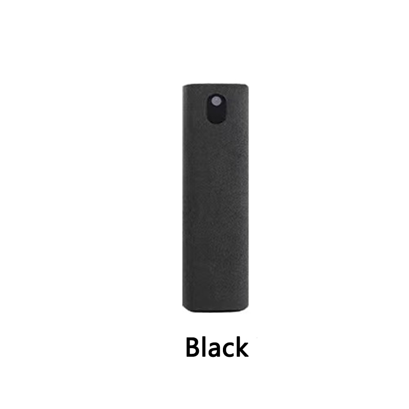 2 In 1 Phone Screen Cleaner Spray Portable Tablet Phone Touch Cell Screen Cleaner Microfiber Cloth Set Glass Cleaning Artifact: Transparent