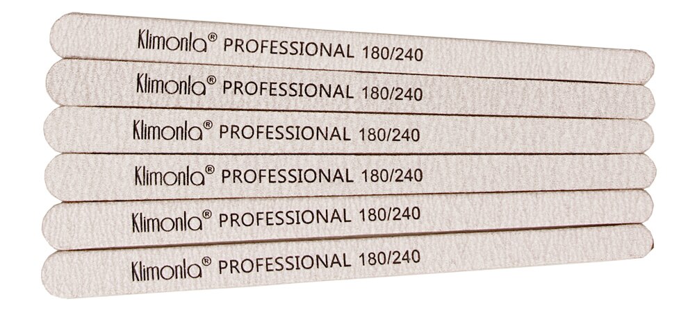 200 Uds lima de uñas gris lavable 100/180/240 limas de madera pulidoras de uñas herramientas DE CUIDADO DE MANICURA: 180 and 240