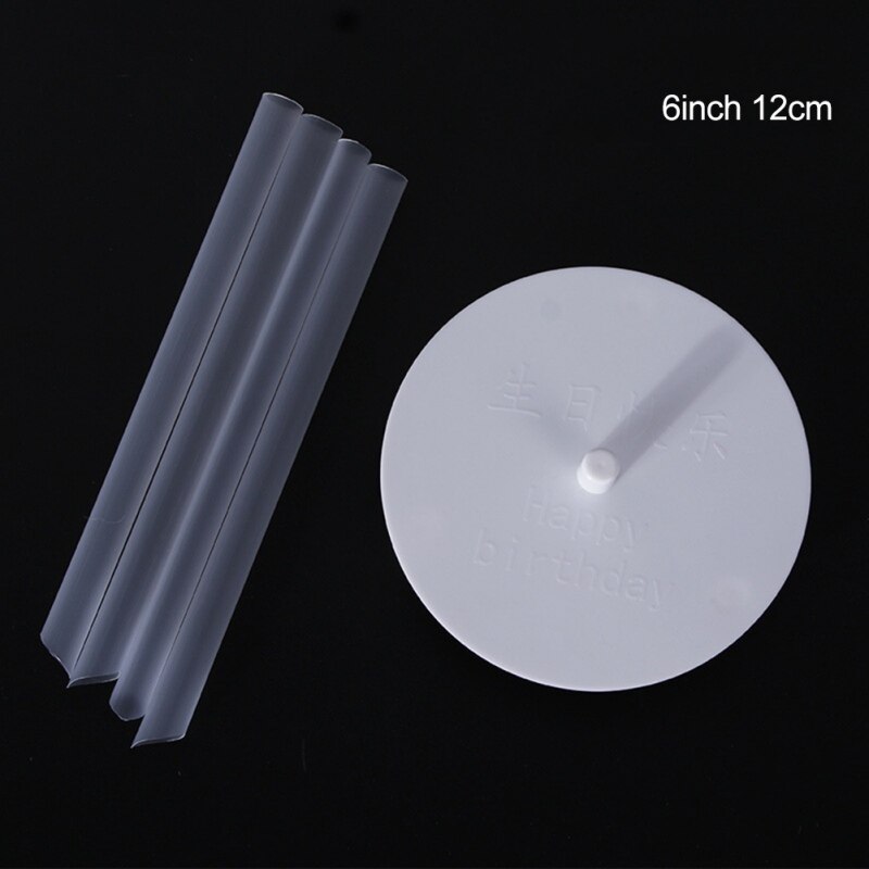 Kage stable beslag støtte ramme kage stativer til bryllup diy dessert fremstilling værktøj kage stand: 8 tommer