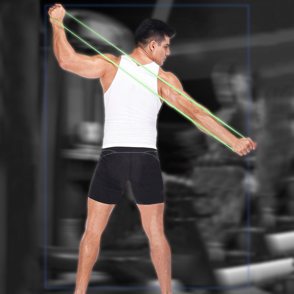 Yoga fitness spanband training weerstandsbanden rubberen fitnessband voor sportschool aparatos para ejercicio резинкп для растяжкиt@