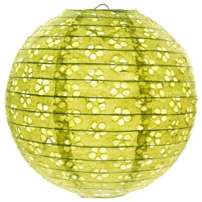 8-10-12-14-16Inch Chinese Style Hollow Paper Lanterns Wedding Paper Party Decoration Supplies Children DIY Lanterns: green / hollow 40cm