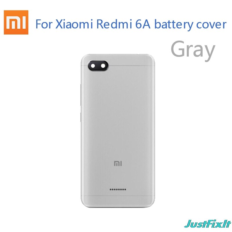 Funda trasera para Xiaomi Redmi 6A carcasa trasera de repuesto, Original, para Redmi 6A