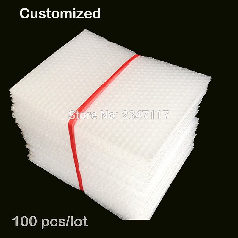 100 Pieces/Lot Bubble Envelopes Wrap Bags Pouches Packaging PE Mailer Packing