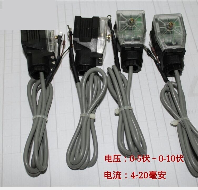 Linear displacement sensor to current output 4-20ma amplifier electronic ruler plug type transmitter