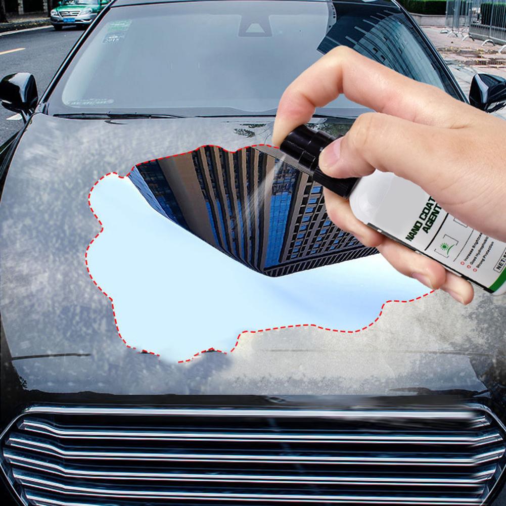 50ML Spray voiture revêtement hydrophobe mastic voiture peinture soin Super hydrophobe Anti-buée Agent verre étanche Protection Anti-pluie