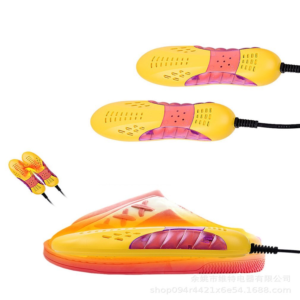 Eua plugue mini máquina de esterilização de sapatos máquina azul criativa de modelos secador de sapatos para uso doméstico máquina de aquecimento de sapatos