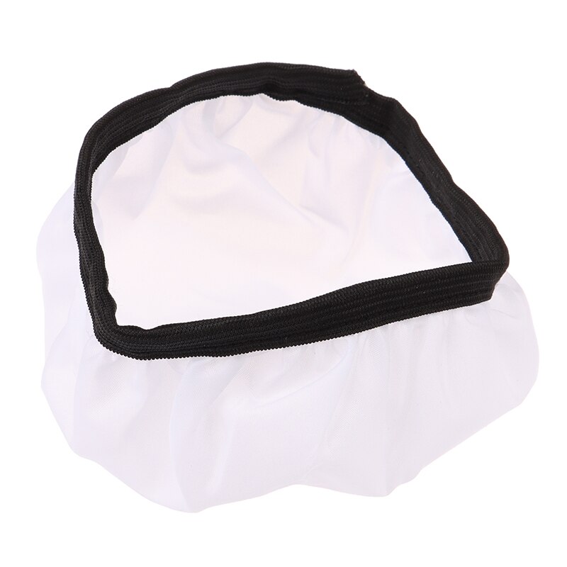 Tela Blanca suave para difusor de luz de fotografía, Reflector estroboscópico de estudio estándar de 7 &quot;y 180mm, 1 unidad