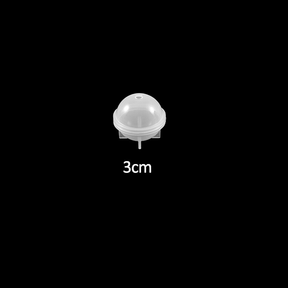 1 stück kristall-epoxidkugel-planeten-silikonform, transparente silikonform, bastelform aus epoxidharz für die schmuckherstellung.: 3