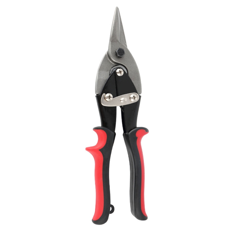 10 Inches Compound Action Aviation Tin Snip Aviation Shears Straight/Left/Right Cut Metal Shears Durable: B