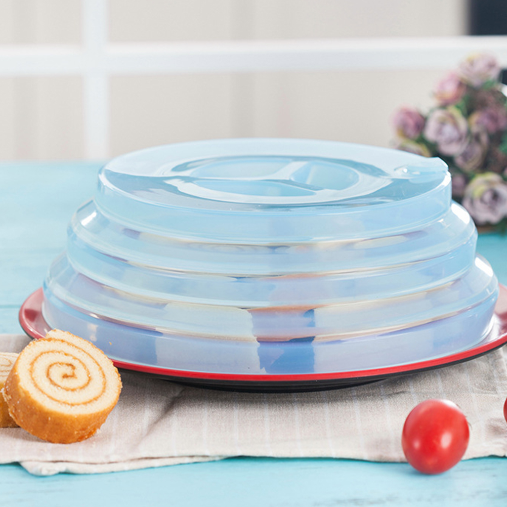 Housse de protection anti-insectes pour micro-ondes, couvercle résistant à l&#39;huile, pour assiette, bol, couvercle chauffant pour four à micro-ondes