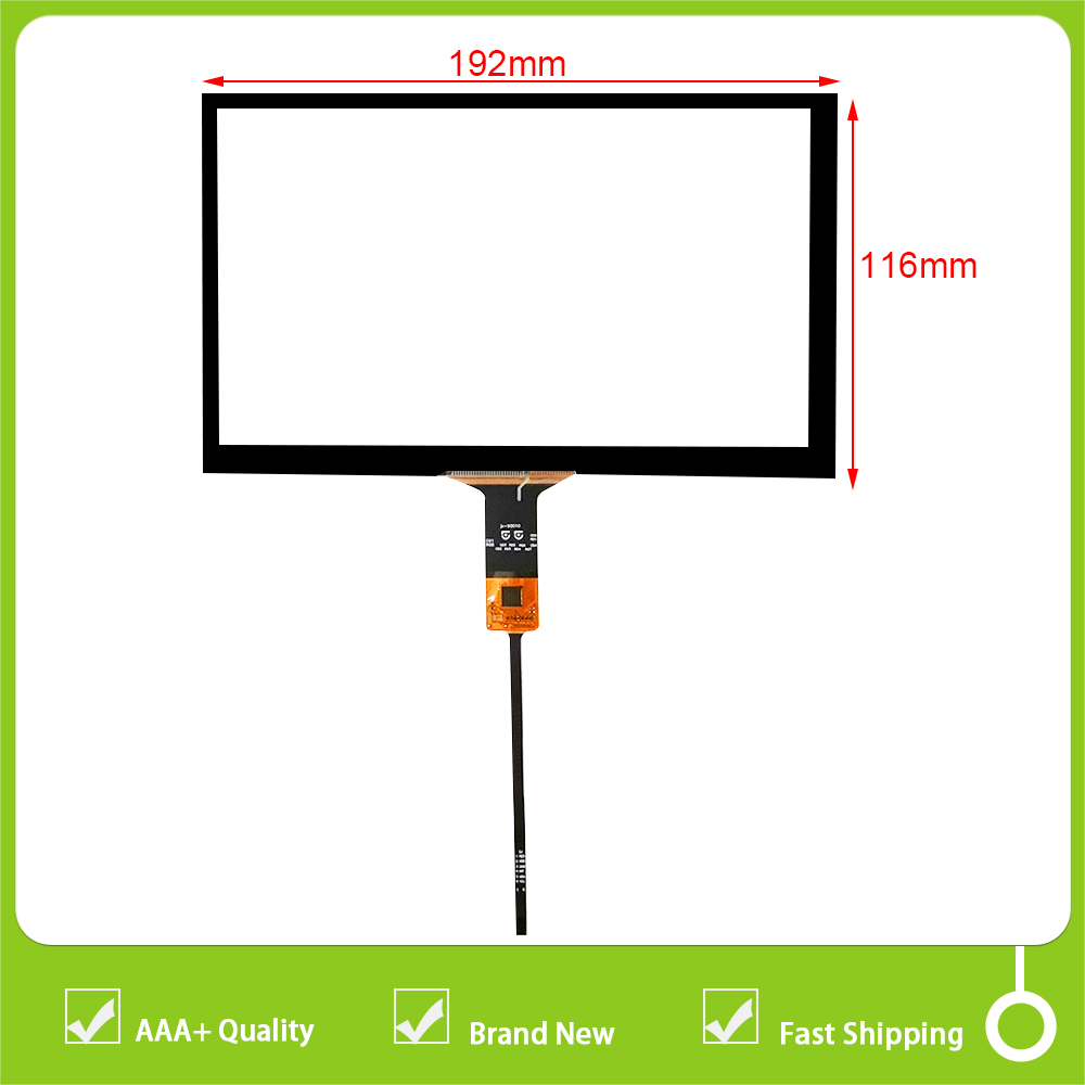 8 inch Touch panel 6 pin 192X116mm For JX-90010-FPC JR-005-GT911 Digitizer Panel Sensor