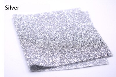 ANGNYA 1Pc luksusowy welur pełna diamentowa tarcza mata/luksusowy ekskluzywny gwóźdź Sztuka ręcznie poduszka poduszka podstawka na lakier robić paznokci miękki podłokietnik: srebro