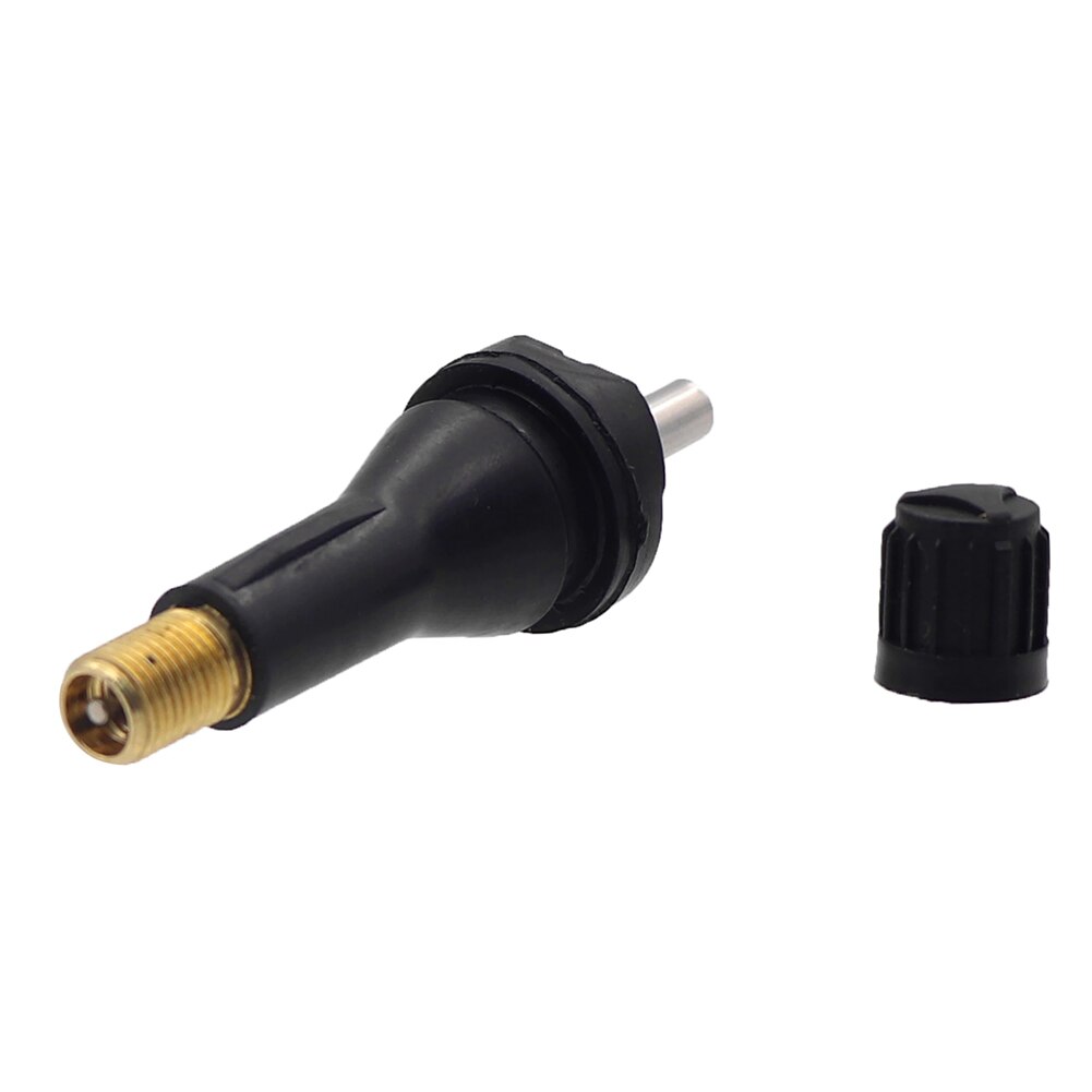 4 stk tpms dækventiler gummi bilventil stilk dæksensor kit tpms udskiftningstrykovervågningssystem sensor stamme passer