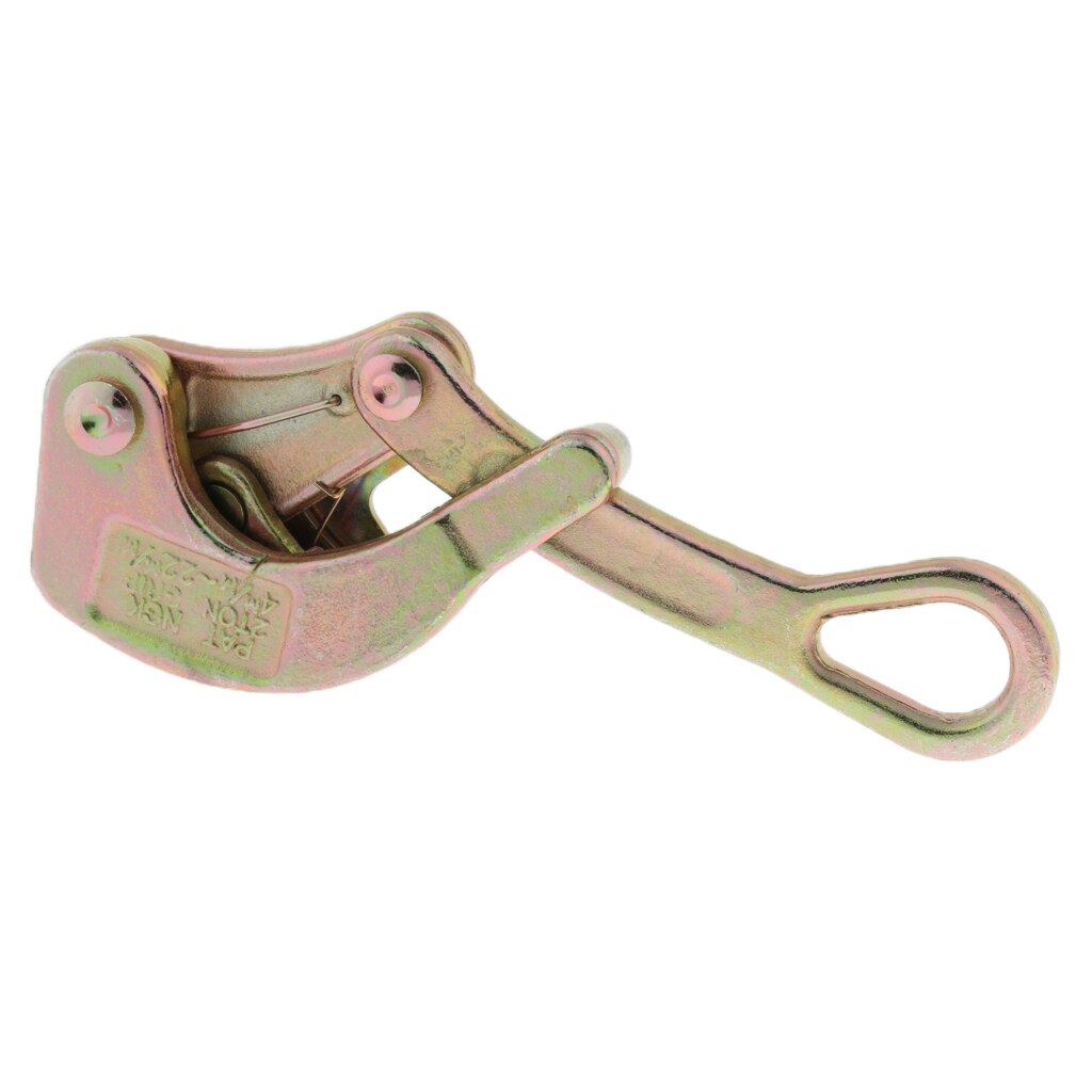 Solid Cable Wire Rope Grip Puller Tensioner Insulated Wire Grip Clamp 2 Tons