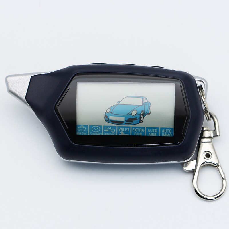 Télécommande LCD système Anti-vol voiture | C9, 2 voies alarme de voiture russe, sécurité de véhicule pour Starline C9