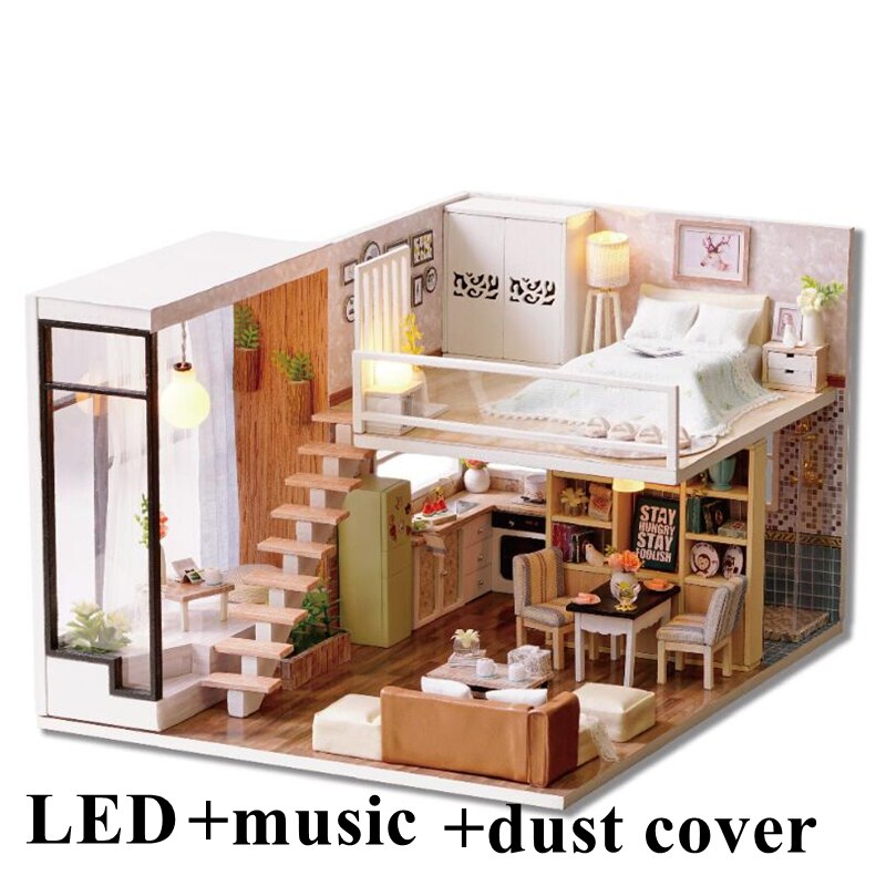 DIY Miniature Doll House Kit Handmade Chinese Style Garden Building Assembly Production Model Christmas Birthday: 21