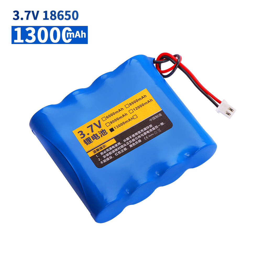 3.7V 7.4V 11.1V 12V 18650 9000mAh met draden Lithium ion oplaadbare batterij voor Bluetooth Speaker zonne-koplampen accessoires