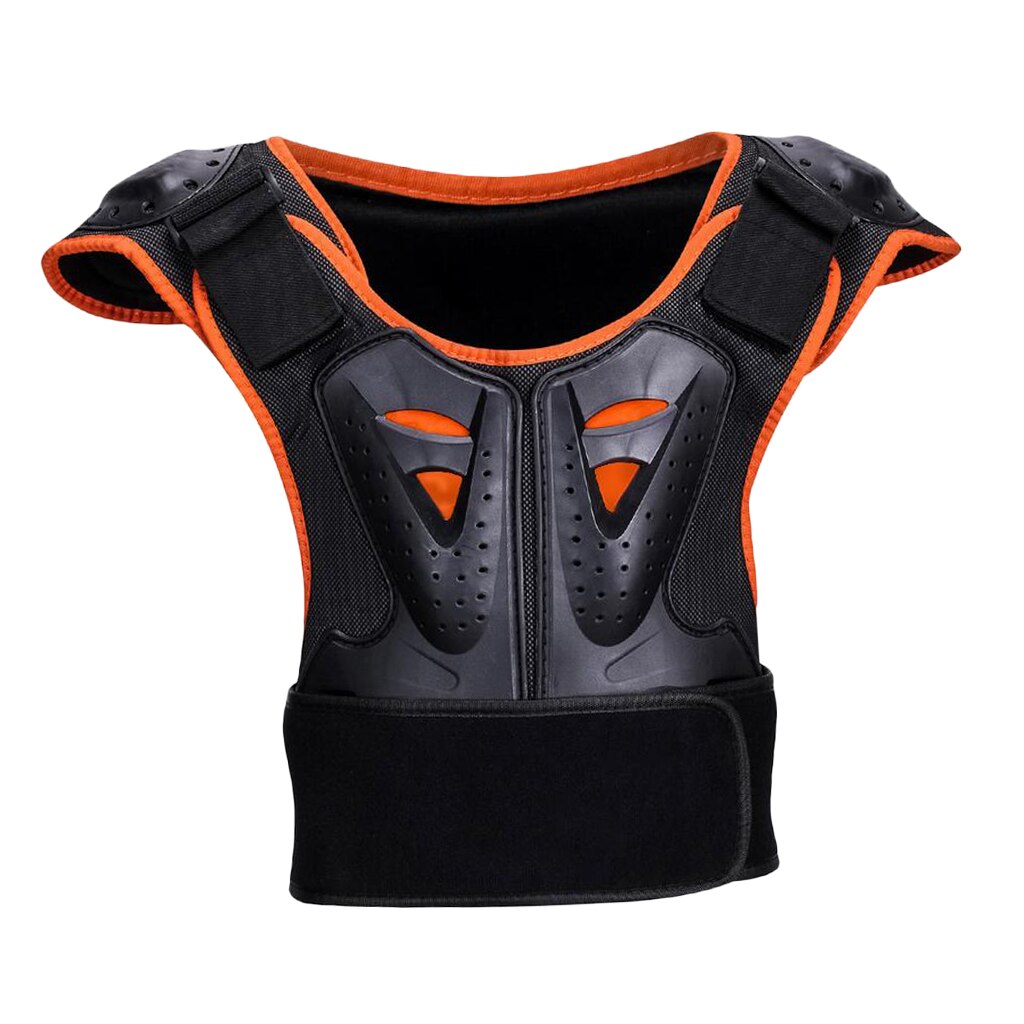 Børnebeskyttelsesanordning hele kroppen brystrygsøjlebeskytter vest beskyttelse til dirtbike motocross skiløb snowboarding