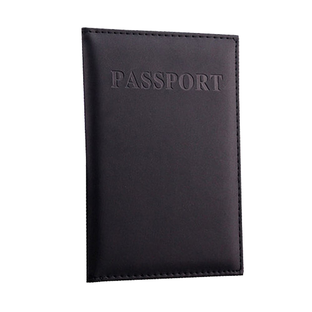 Dedicado buen pasaporte de viaje caso funda para tarjeta de identificación titular Protector organizador pasaporte tapa pasaporte #4: A