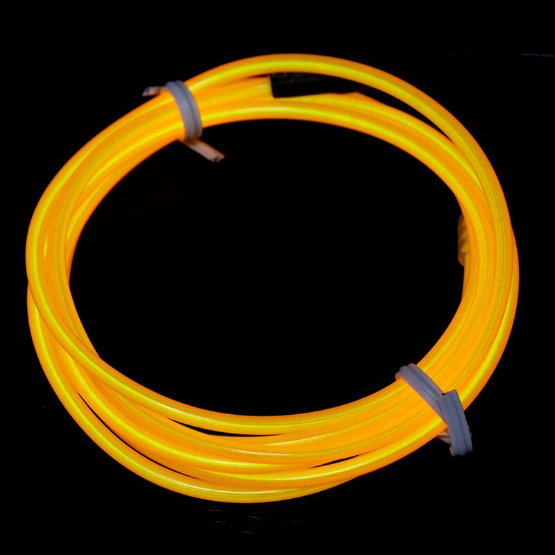 1M Neon Light Dance Party Decor Light Led Lamp Flexibele El Wire Rope Tube Strip: YL