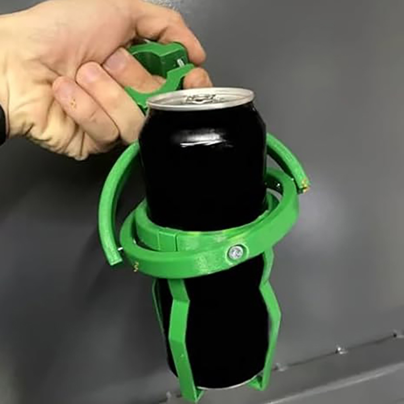 Gyroscopic Cup Holder 3D Printed Motorcycle Drink Holder No Spill Self Leveling Cup Holder Clamp Adjustable Hanging Cup Holder