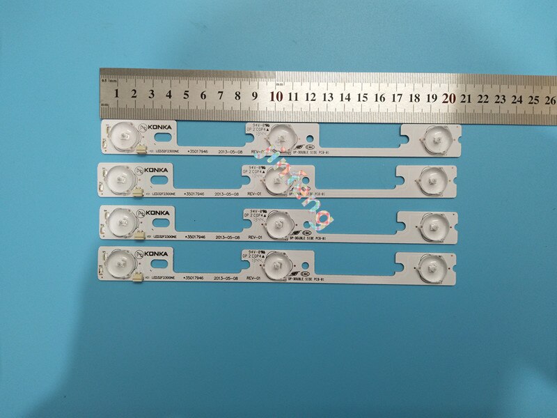 4PCS/LOT and original for Konka LED32F2300NE light bar,35017947 backlight lamp LED strip 6v