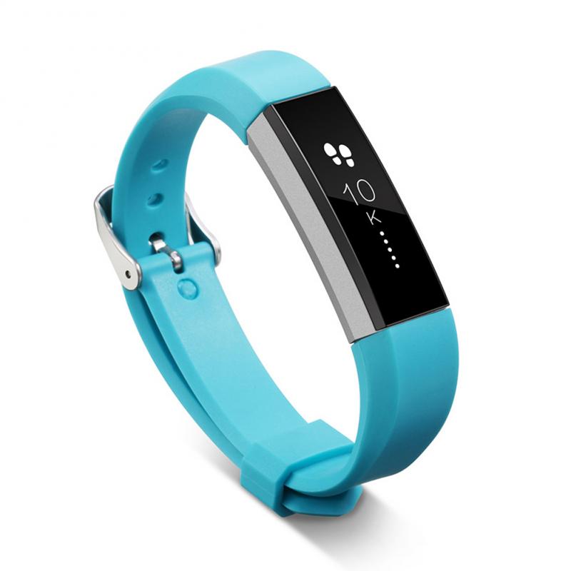 Para fitbit alta pulseira de silicone de luxo pulseira inteligente esportes substituição banda de pulso confortável e macio cinta txtb1