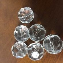 10mm type ananas Clear crystal ball voor glasvezel kroonluchter/gordijn Hanger