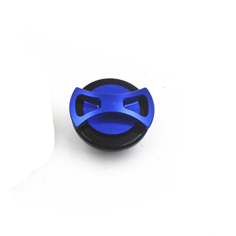 Motorcycle CNC Aluminum Keyless Gas Oil Fuel Tank Cap Cover For Aprilia RS125 RSV1000 Speed Four Tiger 1050 Sprint 1050: Blue