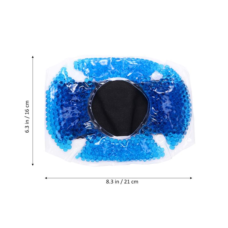 1PC Flexible Non-Toxic Reusable Knee Ice Pack Ice Knee Wrap & Cold Gel Beads for Swelling Sports Injuries Sprains