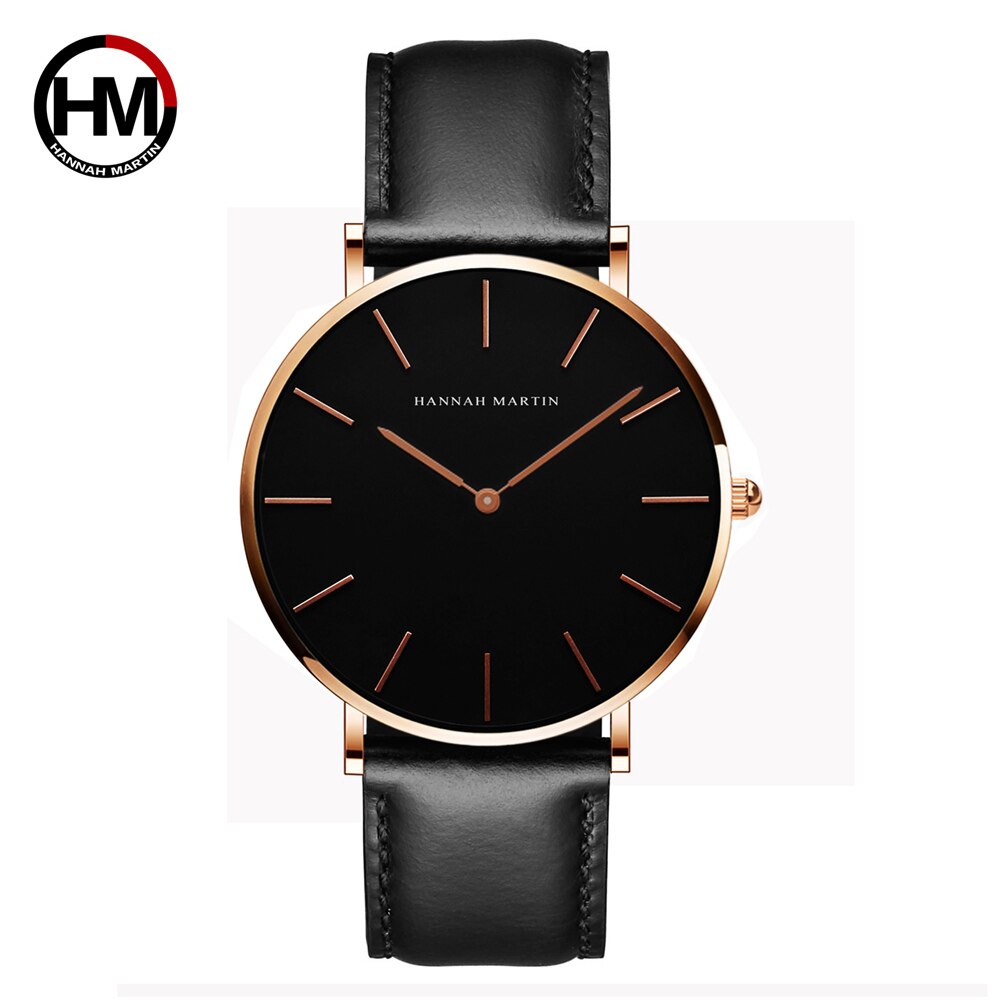 Superslank quartz casual polshorloge zakelijk merk leren analoog quartz horloge heren horloges heren: 08