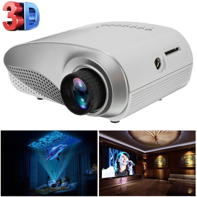 Portable LED 1080P projecteur Home cinéma cinéma multimédia HDMI USB AV