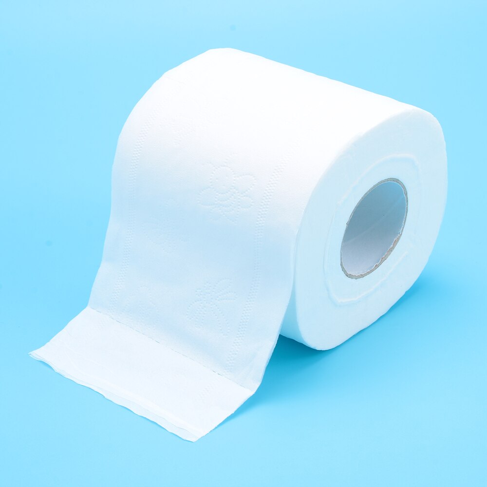 Witte Wc Papier Patroon Roll Wc-papier, Roll Papier In Badkamer, papieren Handdoek 10 Rollen Per Zak