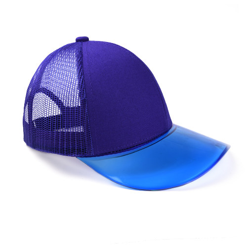 Furtalk keps dam sommar snapback keps dam svart hip hop mesh trucker kepsar rosa kvinnlig keps för tjejer: Blå