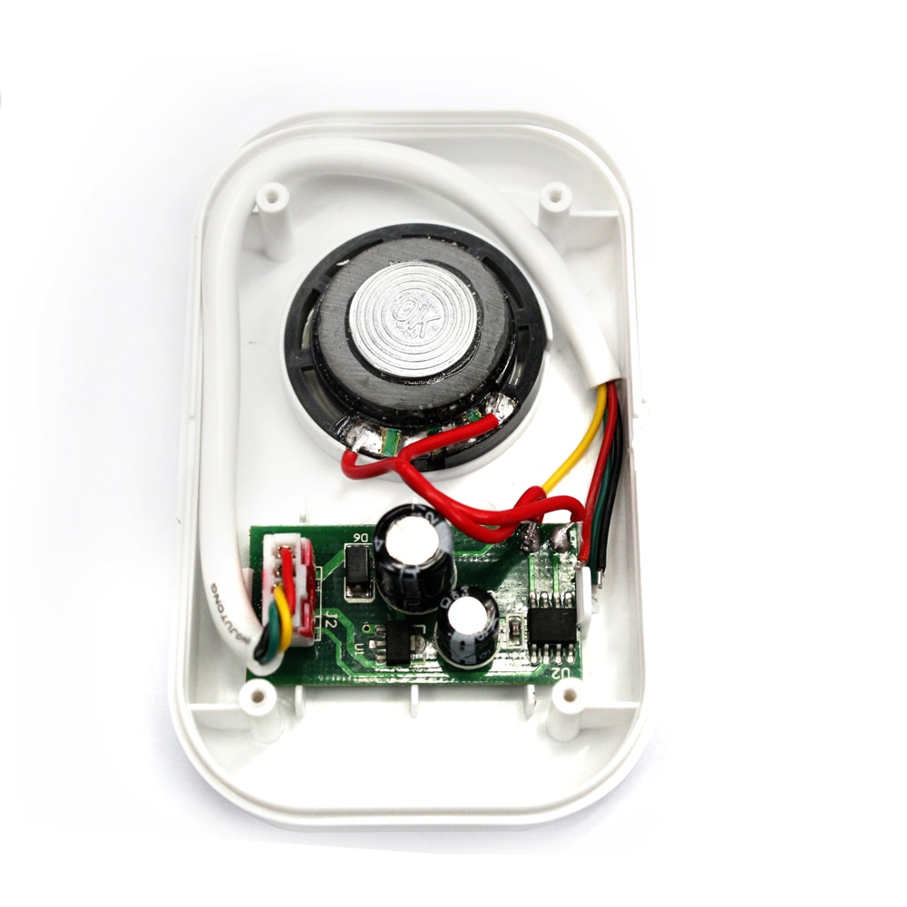 verdrahtet Türklingel DC 12V Vokal Türklingel Willkommen Tür Glocke Für Sicherheit Zugriff Kontrolle System
