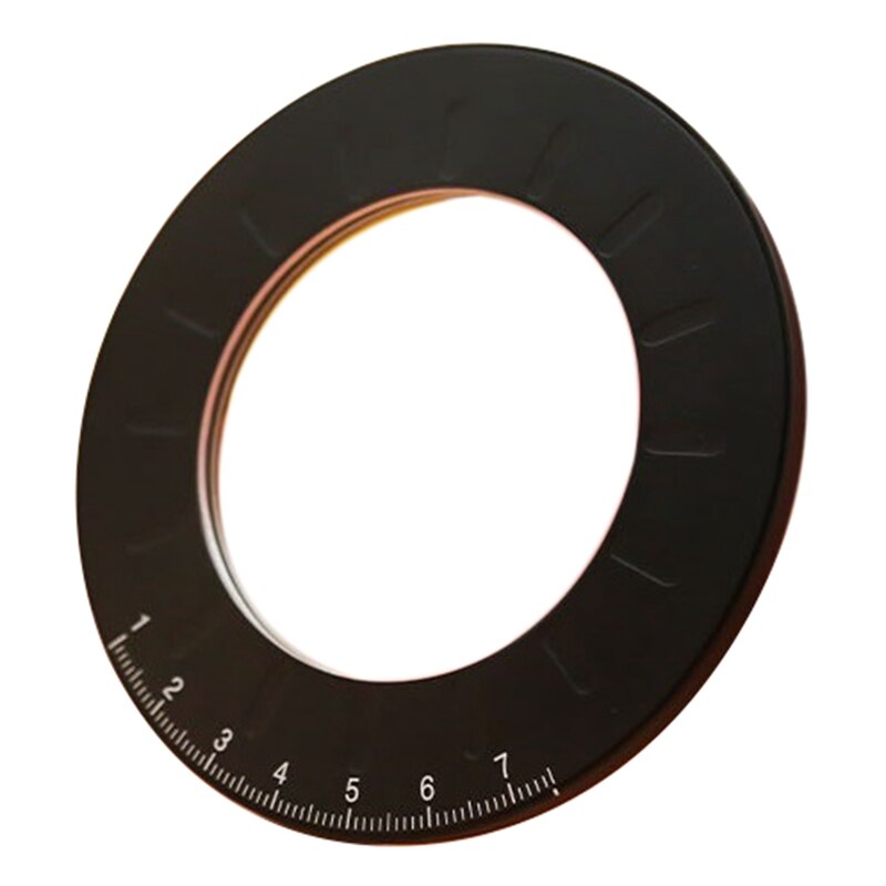 1 Piece of 4.9 InStainless Steel Drawing Tool Measuring Ruler Round Math Adjustable Circle Drawing Tool Rotary Measuring