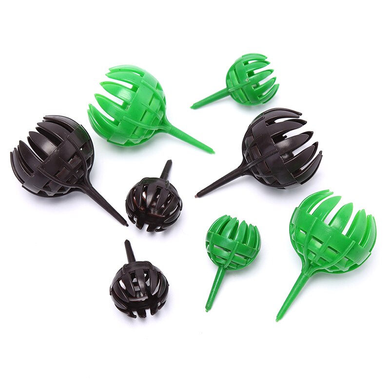 10Pcs/lot Automatic Fertilizer Plastic Baskets Planting Bonsai Tool Garden Supplies 2 Sizes